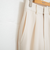 ウォッシャブル麻調スリムパンツ