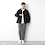 【DANTON/ダントン】JD-8939 FLEECE COLLARLESS JACKET 25AW