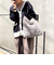 フェイクファーショルダーバッグ