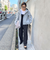 《セットアップ対応》ウォッシャブルエアボールフードブルゾン