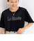 シアートリコットベロアプリントTシャツ