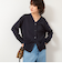 《手洗い可能》《セットアップ対応》BIGシルエットVネックカーディガン