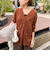 《手洗い可能》《セットアップ対応》BIGシルエットVネックカーディガン