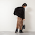 《手洗い可能》《セットアップ対応》BIGシルエットVネックカーディガン