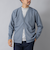 【ACTIVE SECT】《限定展開》ストレッチミラノリブワンボタンカーディガン 25AW