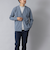 【ACTIVE SECT】《限定展開》ストレッチミラノリブワンボタンカーディガン 25AW