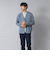 【ACTIVE SECT】《限定展開》ストレッチミラノリブワンボタンカーディガン 25AW