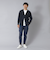 【ACTIVE SECT】《限定展開》ストレッチミラノリブワンボタンカーディガン 25AW