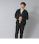 【ACTIVE SECT】《限定展開》ストレッチミラノリブワンボタンカーディガン 25AW