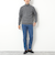 12ozムラ糸ストレッチデニムスリムフィットPT 25AW