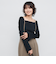 【WEB限定カラーあり】総針スクエアネックプルオーバーニット