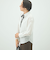 ウォッシャブルリボン付きシャツ