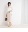 《セットアップ対応》ウォッシャブルカットジョーゼットタイトスカート