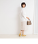 《セットアップ対応》ウォッシャブルカットジョーゼットタイトスカート