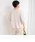 《セットアップ対応》カットジョーゼットコクーンスリーブプルオーバーブラウス