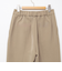 《セットアップ対応》ウォッシャブルストレッチギャババックスリットパンツ