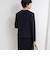 《セットアップ対応》ウォッシャブルカットジョーゼットノーカラージャケット