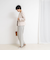 《セットアップ対応》ウォッシャブルカットジョーゼットノーカラージャケット