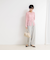 【WEB限定カラーあり】カシミヤ混ガーゼ風リブクルーネックミディ丈カーディガン