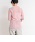 【WEB限定カラーあり】カシミヤ混ガーゼ風リブクルーネックミディ丈カーディガン