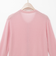 【WEB限定カラーあり】カシミヤ混ガーゼ風リブクルーネックミディ丈カーディガン