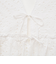 【MAQWEL/マクウェル】《セットアップ対応》ウォッシャブルエンブロイダリーレースベスト