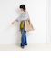 nolnol ウォッシャブルMVSシルケットボーダーショートT