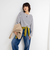 nolnol ウォッシャブルMVSシルケットボーダーショートT
