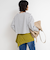 nolnol ウォッシャブルMVSシルケットボーダーショートT