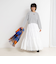 nolnol ウォッシャブルMVSシルケットボーダーショートT