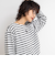 nolnol ウォッシャブルMVSシルケットボーダーショートT