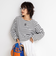 nolnol ウォッシャブルMVSシルケットボーダーショートT