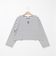nolnol ウォッシャブルMVSシルケットボーダーショートT