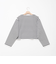 nolnol ウォッシャブルMVSシルケットボーダーショートT