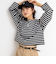 nolnol ウォッシャブルMVSシルケットボーダーショートT
