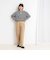 nolnol ウォッシャブルMVSシルケットボーダーショートT