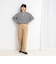 nolnol ウォッシャブルMVSシルケットボーダーショートT