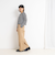 nolnol ウォッシャブルMVSシルケットボーダーショートT