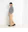 nolnol ウォッシャブルMVSシルケットボーダーショートT