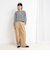 nolnol ウォッシャブルMVSシルケットボーダーショートT