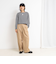 nolnol ウォッシャブルMVSシルケットボーダーショートT