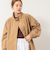 ウォッシャブルスタンドネックコート