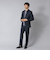 【ACTIVE SECT】《セットアップ》ポンチプリントスーツ ジャケット&パンツ 25AW