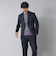 【ACTIVE SECT】《セットアップ》ポンチプリントスーツ ジャケット&パンツ 25AW