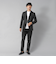 【ACTIVE SECT】《セットアップ》ポンチプリントスーツ ジャケット&パンツ 25AW
