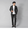 【ACTIVE SECT】《セットアップ》ポンチプリントスーツ ジャケット&パンツ 25AW