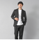 【ACTIVE SECT】《セットアップ》ポンチプリントスーツ ジャケット&パンツ 25AW
