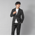 【ACTIVE SECT】《セットアップ》ポンチプリントスーツ ジャケット&パンツ 25AW