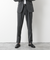 【ビジカジ/セットアップ対応】ACTIVE SETTER ウォッシャブル ストレッチパンツ 25AW