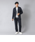 【ACTIVE SECT】《セットアップ》ダブルニットスーツ ジャケット&パンツ 25AW